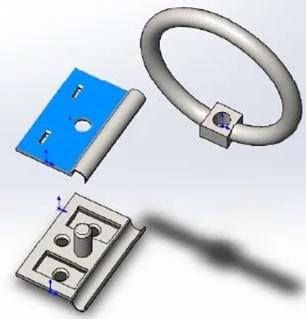 Fitting clamp Heavy-V2-AC