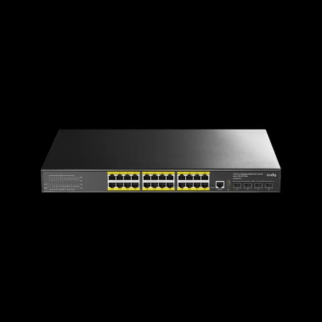 L3 Managed PoE+ Switch GS5024PS4-400W