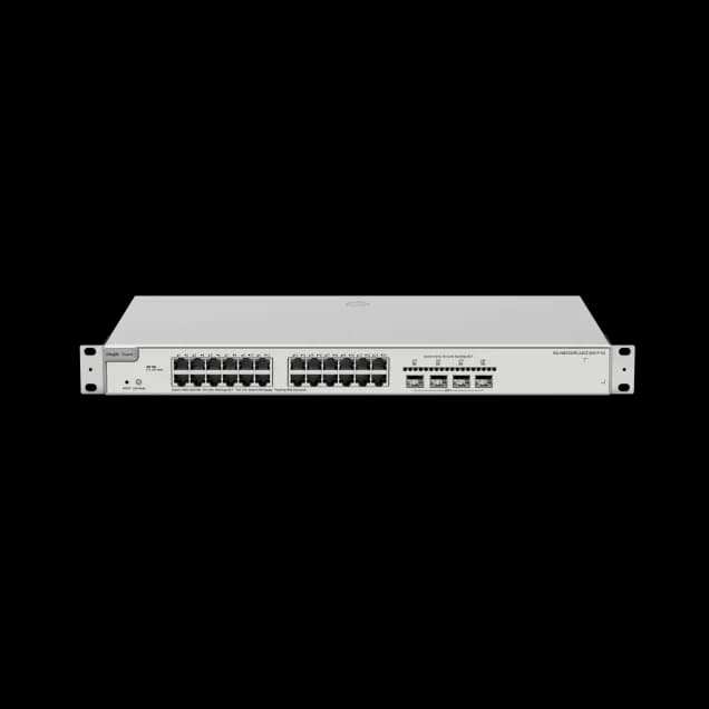 24-port Gigabit Layer 3 PoE Switch, 4 SFP+ Uplink RG-NBS5200-24GT4XS-P-V2