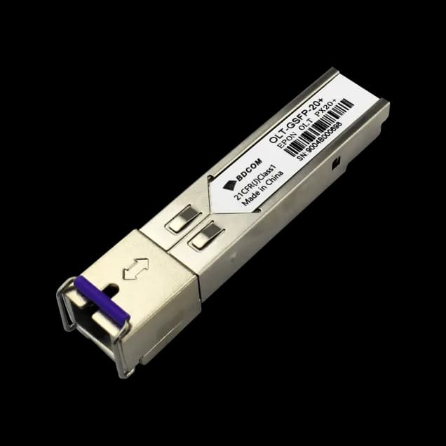 BDCOM OLT-GSFP-20+ GEPON SFP Transceiver, 1.25G, SC, 20km, PX20+
