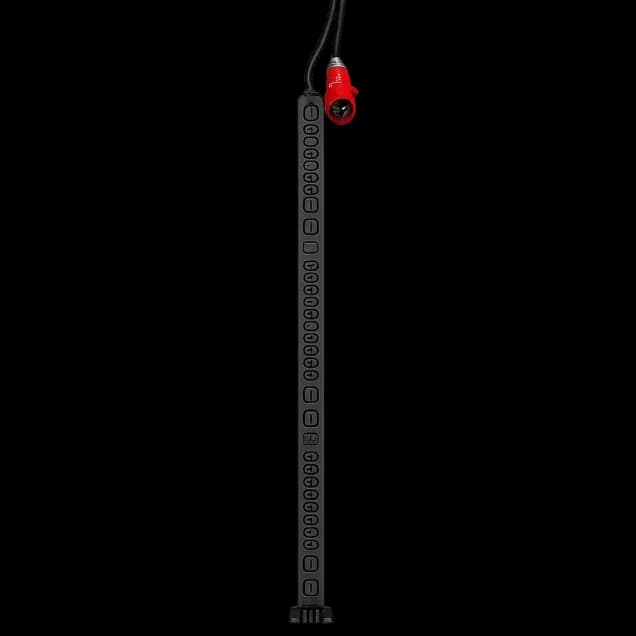 Rack Mount PDU (24×C13 + 6×C19) with Circuit Breaker