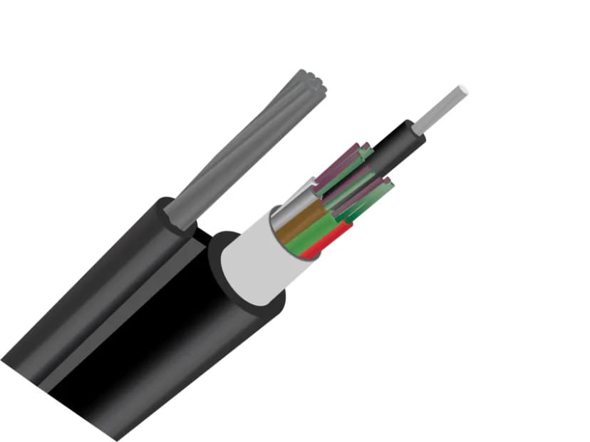 OptoWire AM-S-144FO-7.5KN Aerial Figure-8 Optical Cable