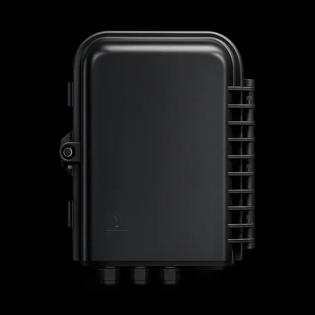 YTDB-08I-2 (Black) Fiber Optic Distribution Box