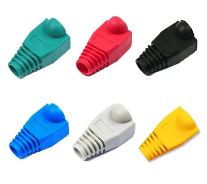 Connector sheath RJ45 for Cat 5/6 UTP Grey