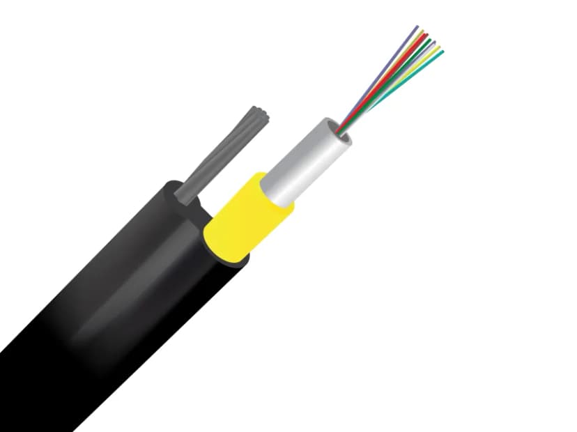 OptoWire-AM-L-OR-1FO-0,5KN Drop Outdoor figure-8 optical cable