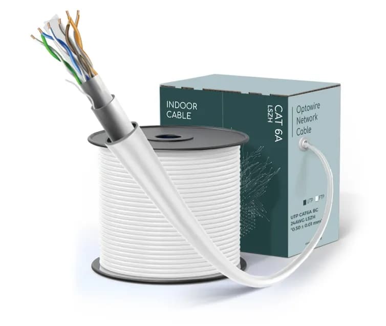 FTP CAT5E BC 24AWG PVC(indoor) "0.50 ± 0.01 mm"