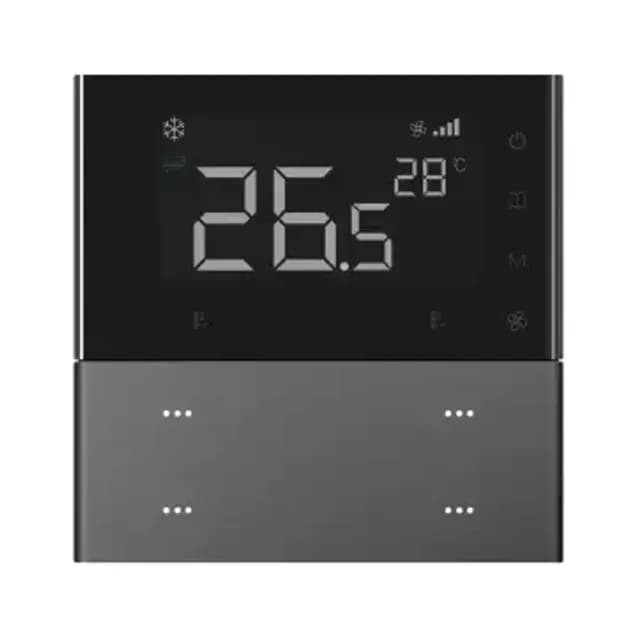 Temperature Control Panel With 4-Button (KNX) KXTC-B1B4-EU