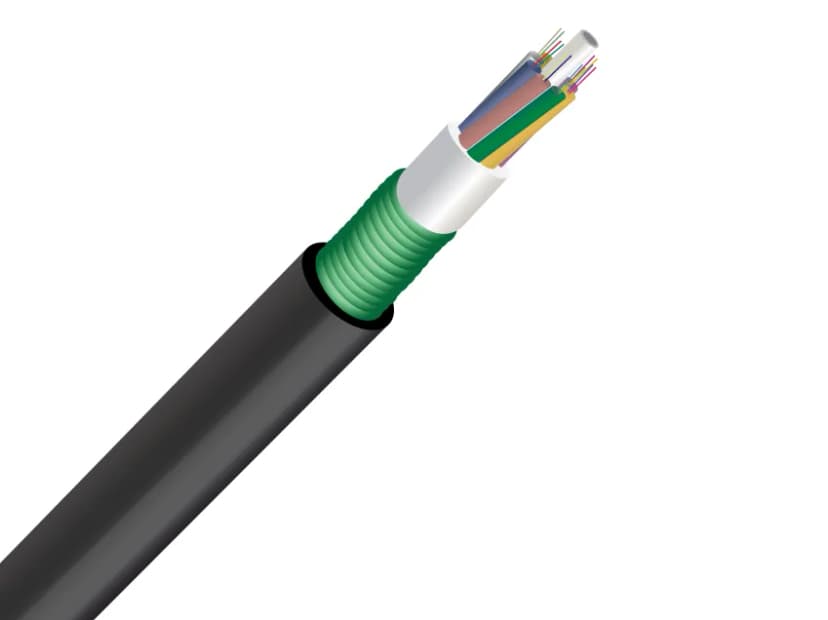 OptoWire-U-TIC-S-16FO-2.7KN (High density) Duct installation Steel tape optical cable 