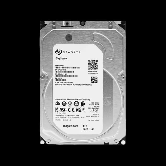 Seagate SkyHawk 4TB 3.5" Surveillance HDD, 5400RPM, SATA III (ST4000VX015)