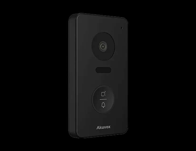 E13S Black IP Video Doorbell, SIP Smart Doorphone