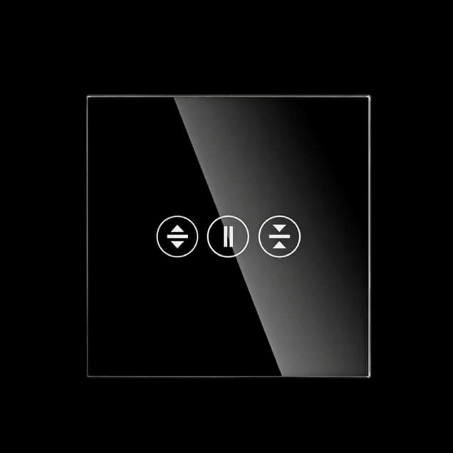 Wi-Fi Shutter Switch with Neutral (Black) VIV-TW-WS101N-WT